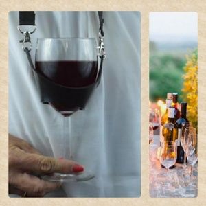 Wine Glass Holder/Necklace / Lanyard.